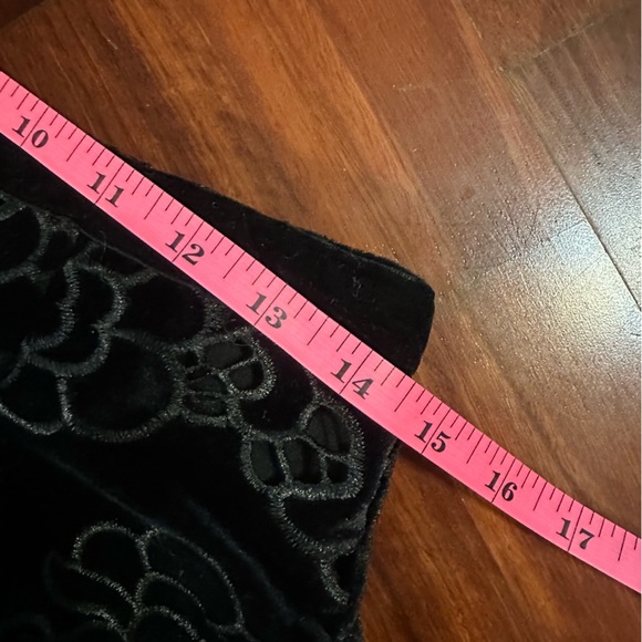 ANTONIO MELANI Black Floral Lace Maxi Skirt - Picture 4 of 6